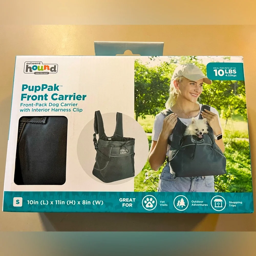 Outward Hound Pet-Pack front carrier <10 lbs